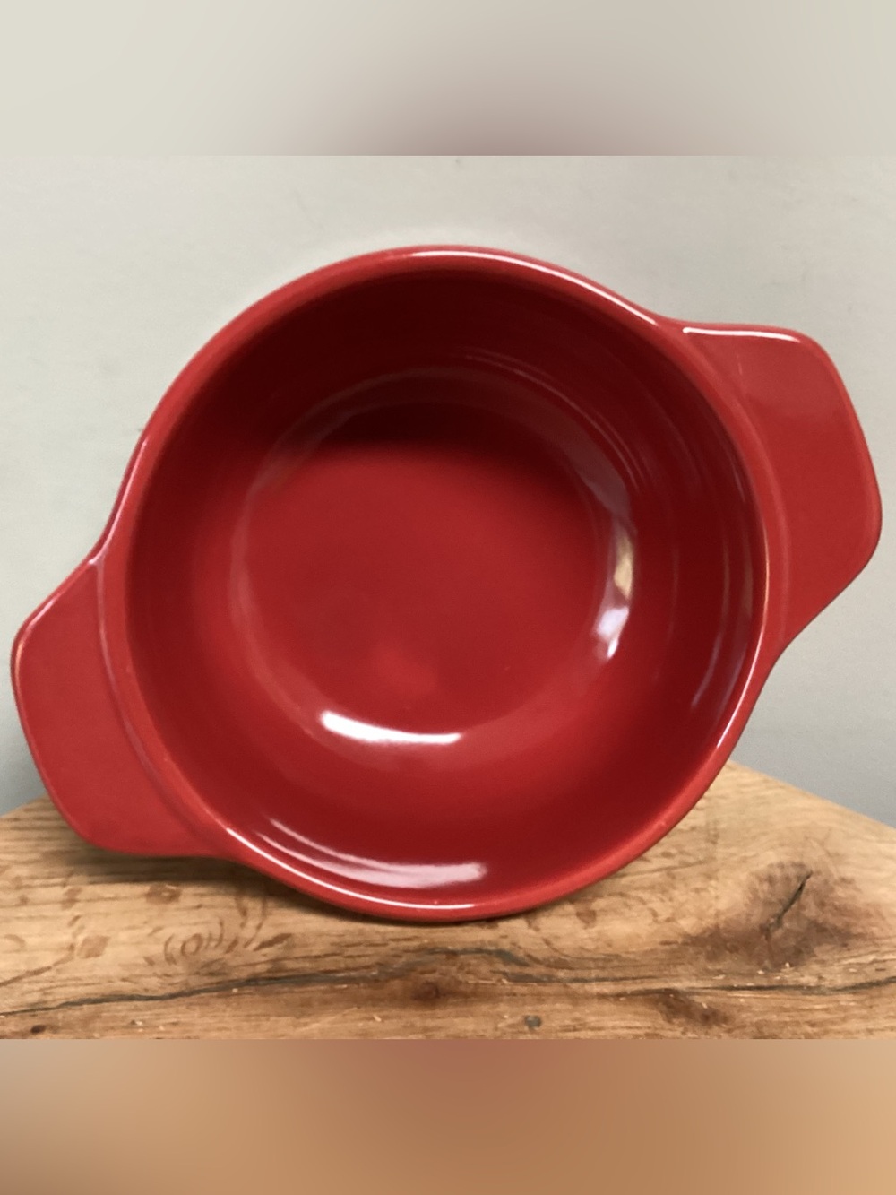 🔴 Vintage Chantal Cookware Casserole Dish / Soup Bowl - Beautiful Red Design